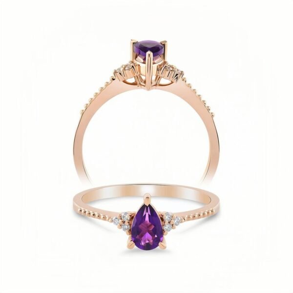 The Sparkling Amethyst Ring