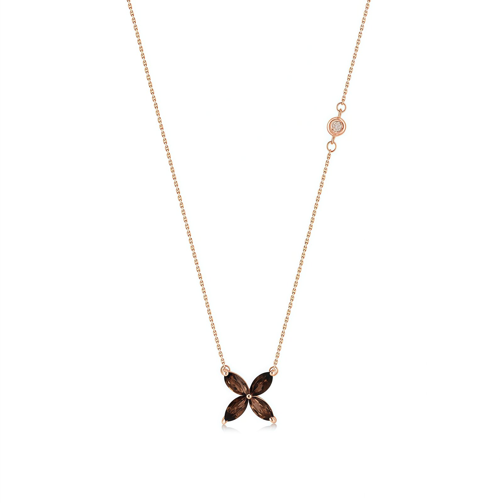 Smoky Charm Necklace