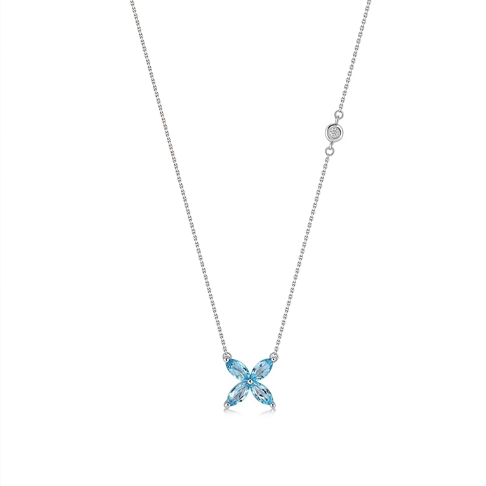 Topaz Charm Necklace