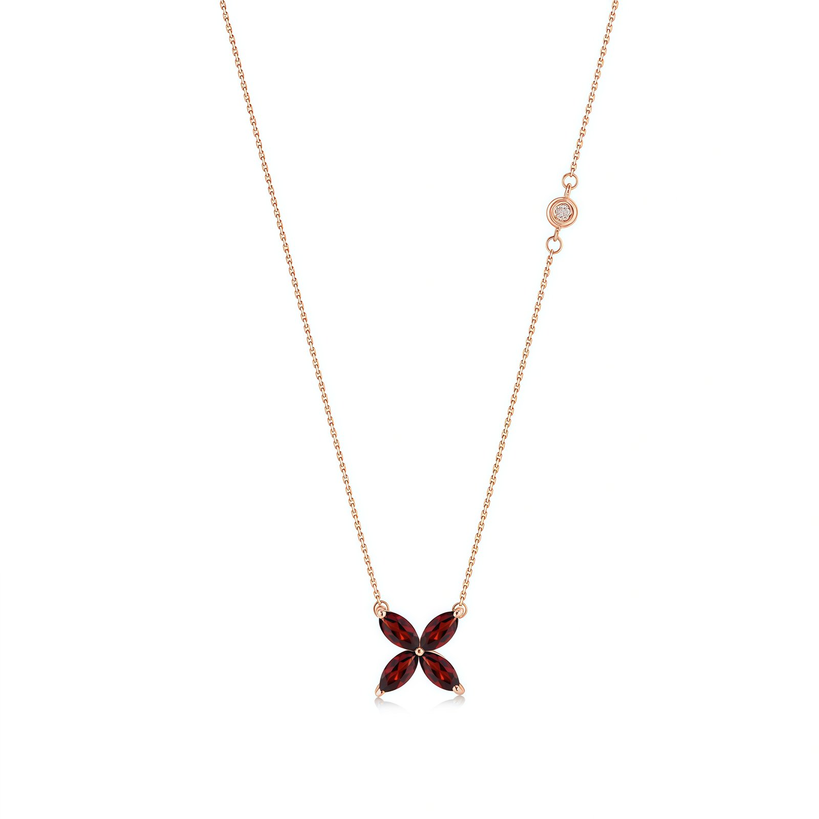 Crimson Charm Necklace