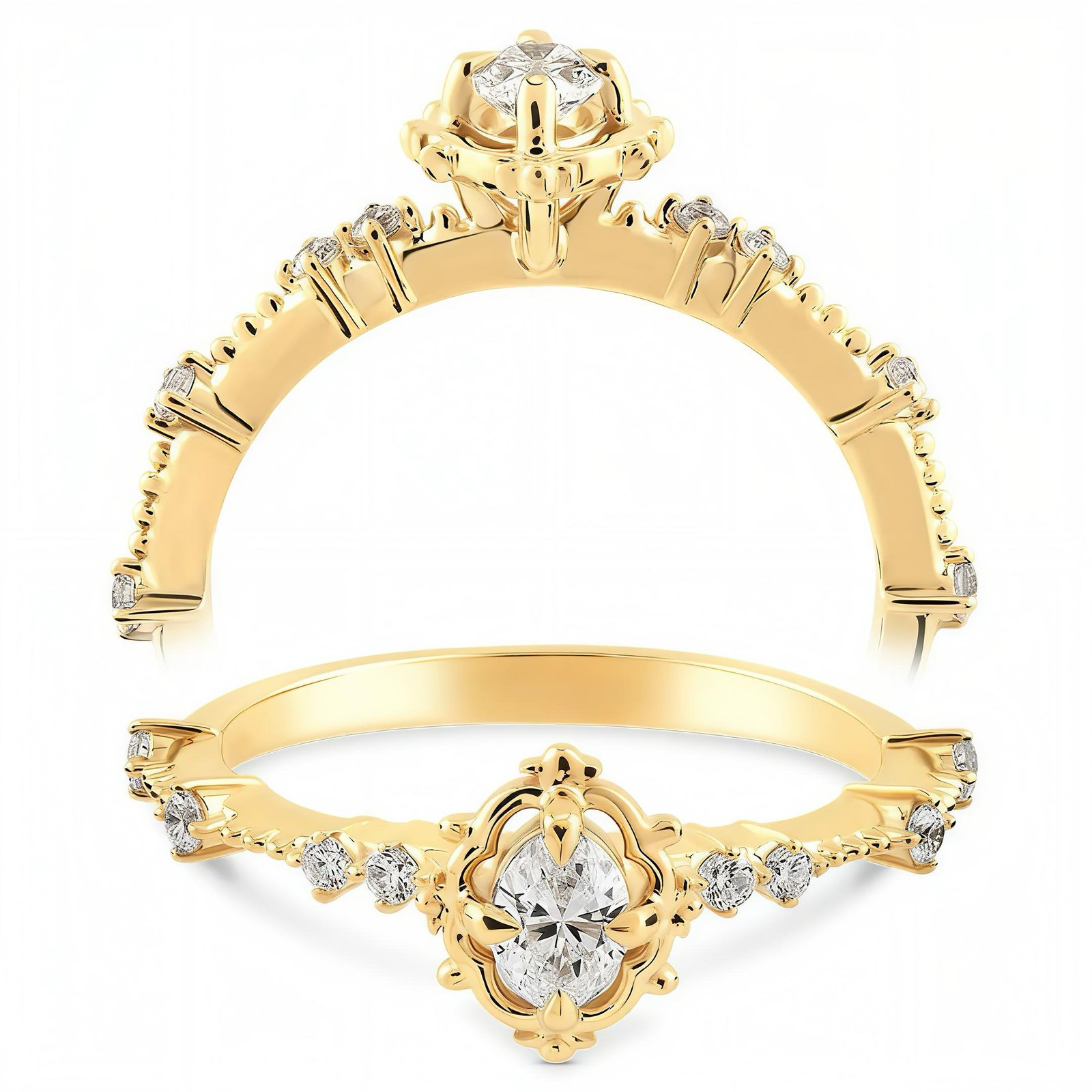 Golden Vintage Ring